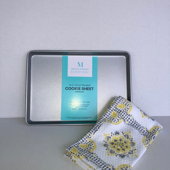 Martha Stewart Cookie Pan and Dish Towel - Picture 1 of 1